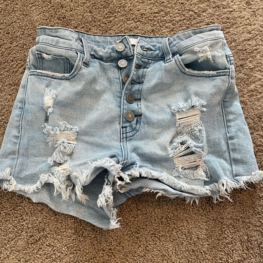 red dress boutique shorts XS